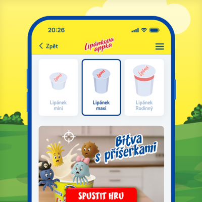 mockup aplikace
