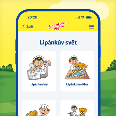 mockup aplikace