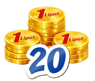 20 Lipošů na tvůj účet