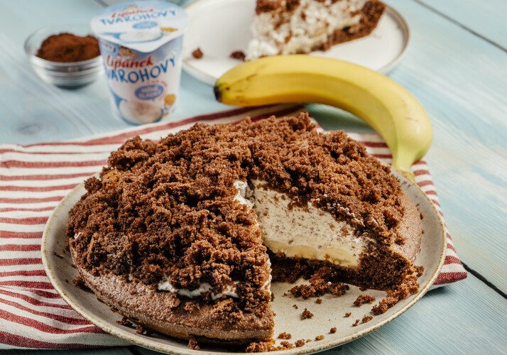 Krtkův dort s Tvarohovým Lipánkem