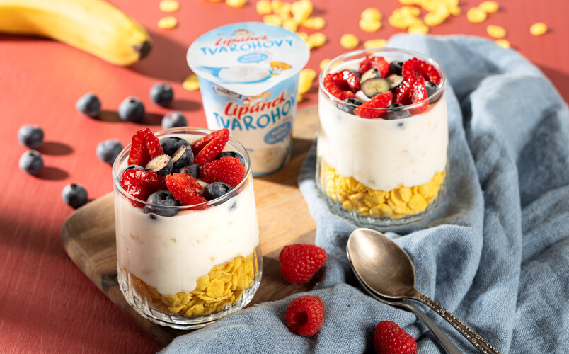 Lipánkovy ovocné pohárky