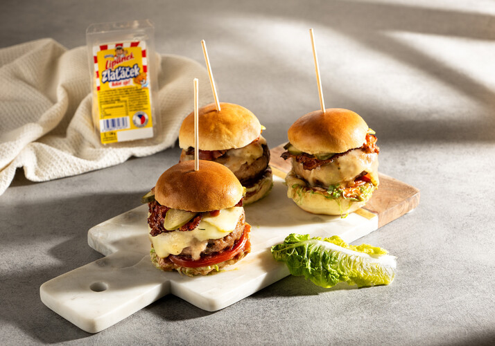 Mini burgery s Lipánkem Zlatáčkem