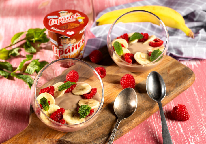 Pudinkový dezert s Lipánkem