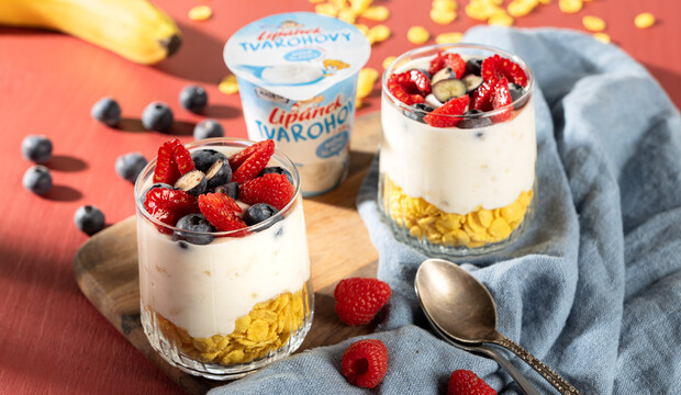 Lipánkovy ovocné pohárky