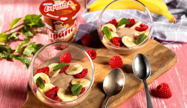 Pudinkový dezert s Lipánkem