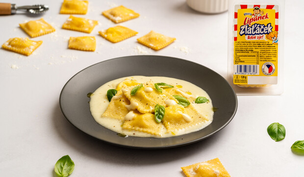 Sýrové ravioli