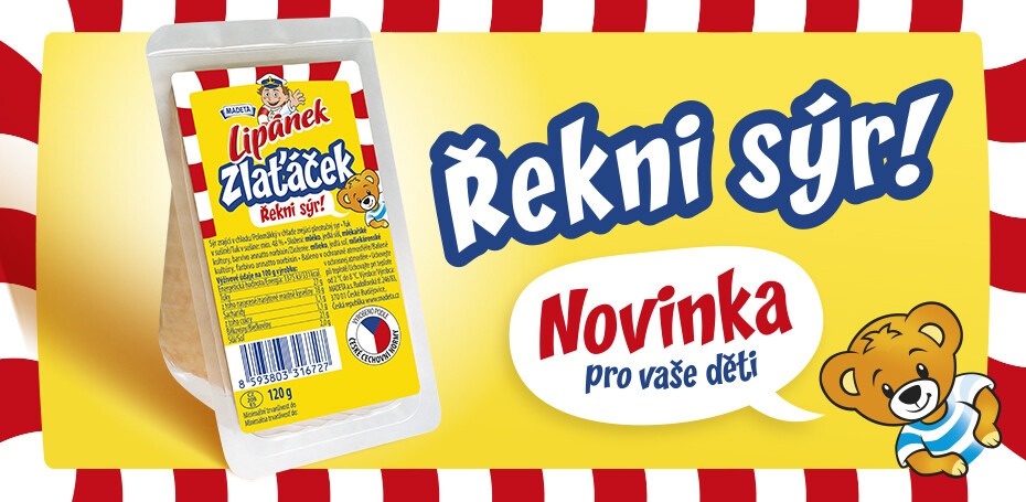 Novinka – Lipánek Zlaťáček, sýrová svačinka