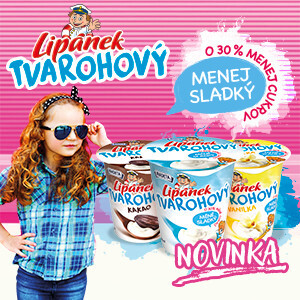 Nový TVAROHOVÝ od Lipánka
