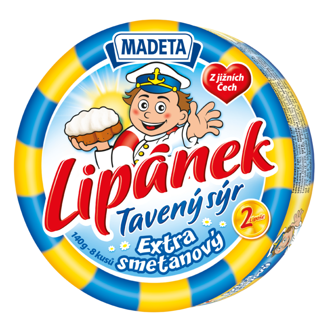 Tavený sýr extra smetanový 64% 8D