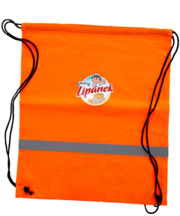 Oranžový sáček na obuv